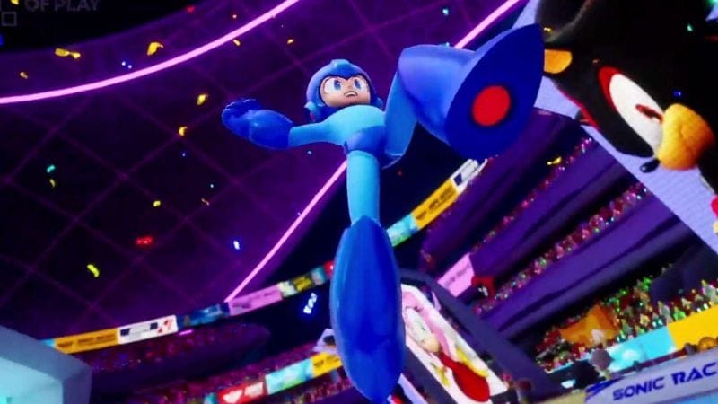 Mega Man s'annonce officiellement dans Sonic Racing : Crossworlds avec un trailer | State of Play