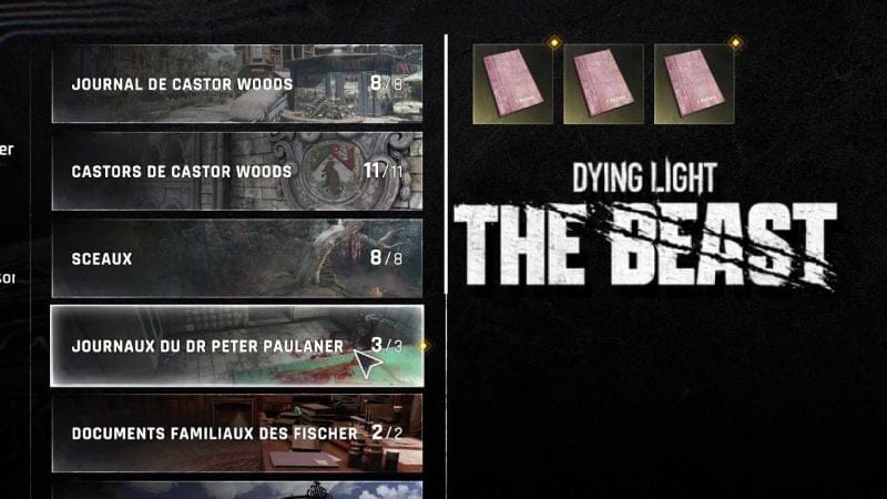OÙ TROUVER Tous les JOURNAUX DU DR PETER PAULANER x3 Collector - DYING LIGHT THE BEAST