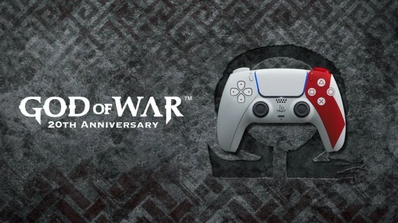 Sony annonce une DualSense God of War 20e anniversaire en édition limitée à 84,99 € - IG News