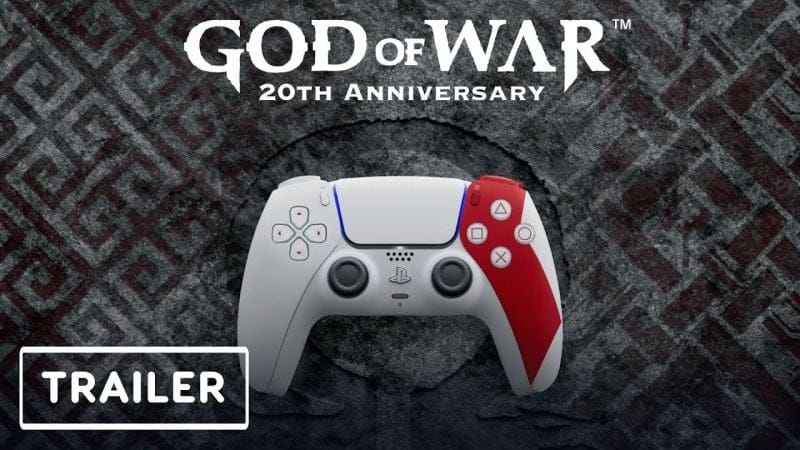 God of War 20th Anniversary - Limited Edition DualSense Wireless Controller | State of Play 2025