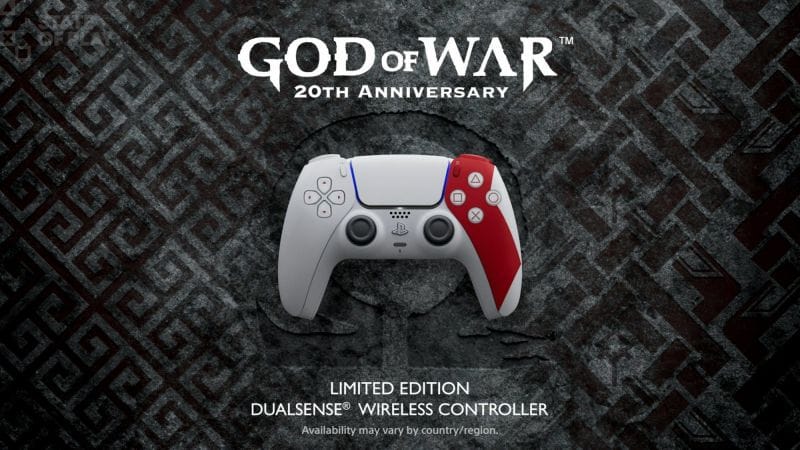 Sony annonce la manette du 20e anniversaire de God of War pour la PlayStation 5.