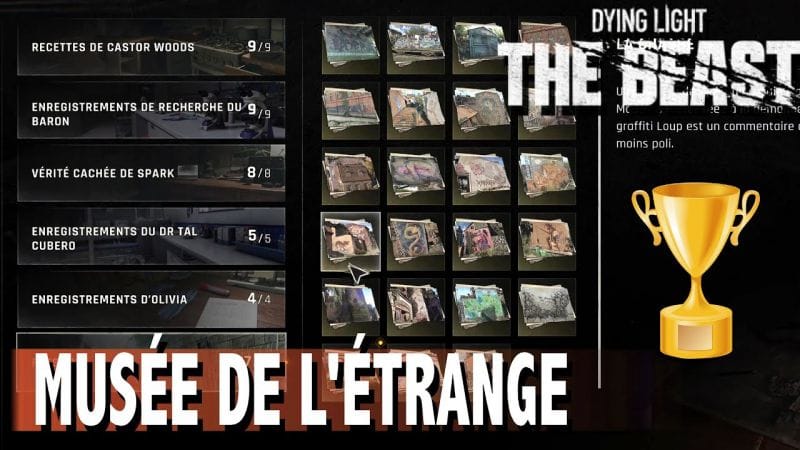 DYING LIGHT THE BEAST - TOUS LES OBJETS DE COLLECTION - MUSÉE DE L'ÉTRANGE