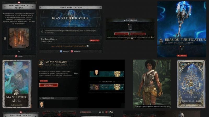 Twitchs Drops cadeaux retours test Sacresprit