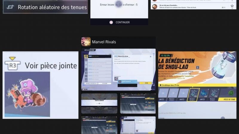 Super nouvel event , monaies et jeton tenue à gagner