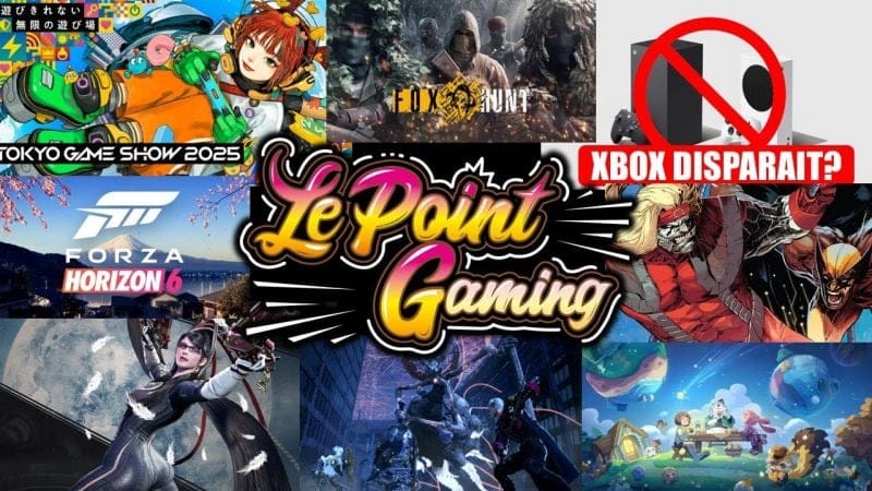 ACTU GAMING (28/9): Tokyo Game Show, Forza, Bayonetta, Code Vein 2, Petit Planet, MGS Multi,ROG ALLY