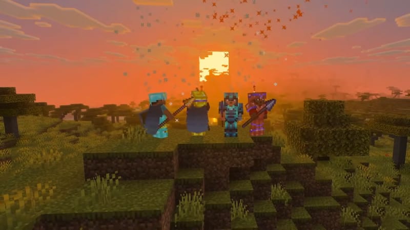 Les lances arrivent dans Minecraft, mais aussi pour les zombies