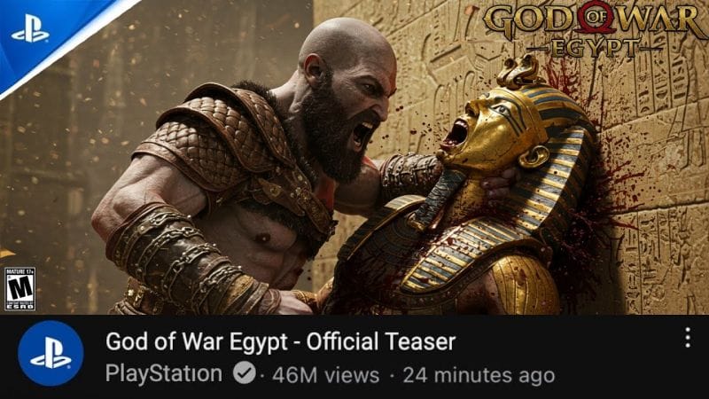 God of War Egypt (2025) - First Trailer | Santa Monica Studio | PS5 | Gamescom