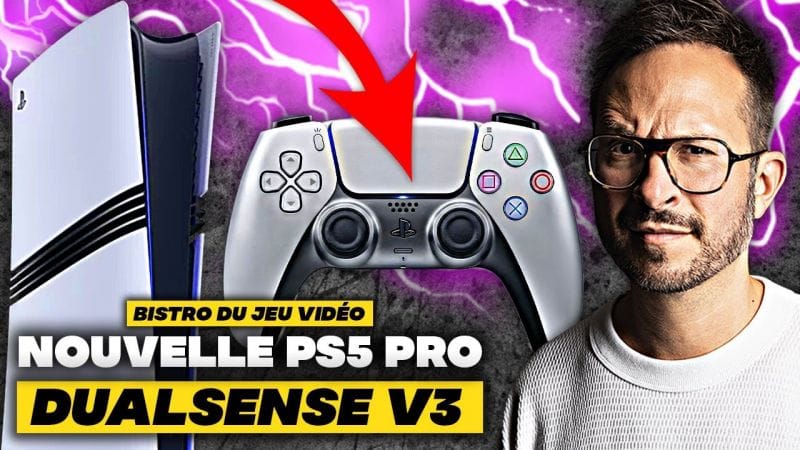 PS5 PRO améliorée et DUALSENSE V3 en approche 🔥
