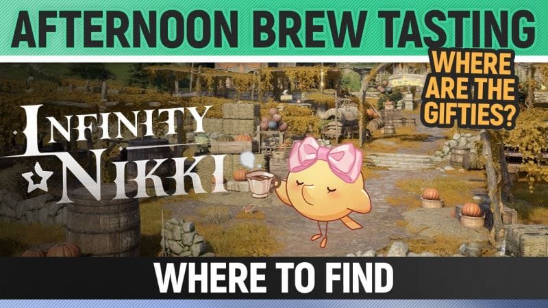 Infinity Nikki - Afternoon Brew Tasting - Where are the Gifties?