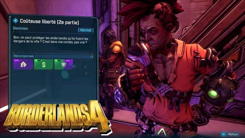 BORDERLANDS 4 - COÛTEUSE LIBERTÉ Partie 2 & 3 / Mission Secondaire