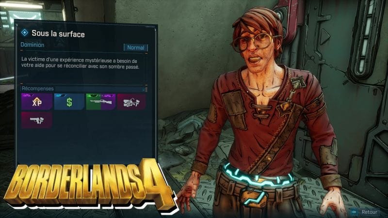 BORDERLANDS 4 - SOUS LA SURFACE  / Mission Secondaire