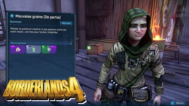 BORDERLANDS 4 - Mauvaise graine 2ème PARTIE  / Mission Secondaire