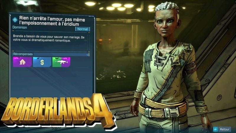 BORDERLANDS 4 - RIEN N'ARRÊTE L'AMOUR PAS MÊME L'EMPOISONNEMENT à L'ÉRIDIUM / Mission Secondaire