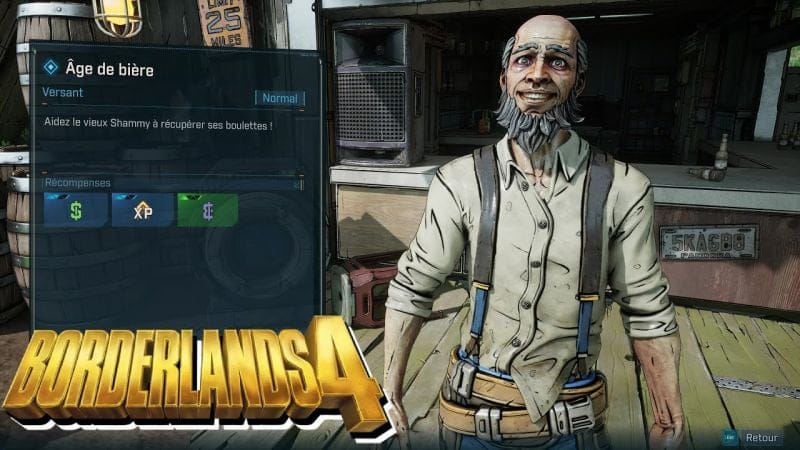 BORDERLANDS 4 - ÂGE DE BIÈRE / Mission Secondaire