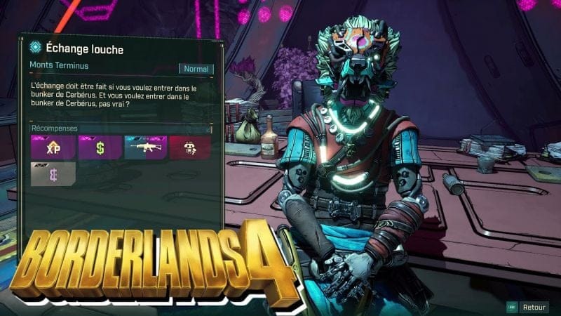 BORDERLANDS 4 - ÉCHANGE LOUCHE / Mission de Faction