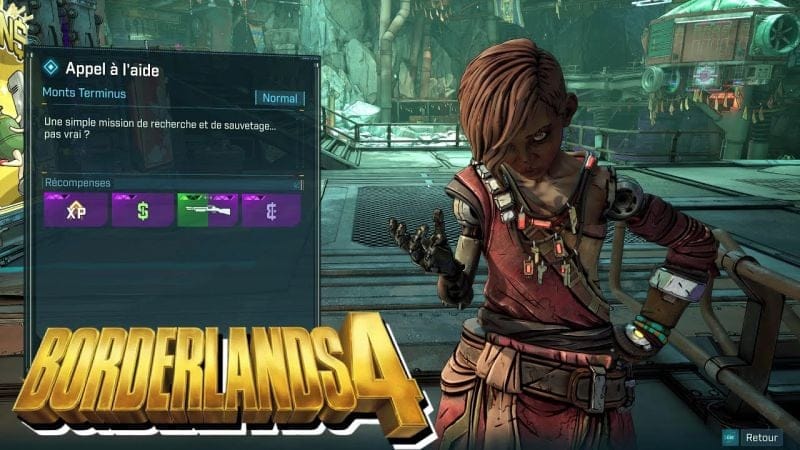 BORDERLANDS 4 - APPEL à L'AIDE / Mission Secondaire
