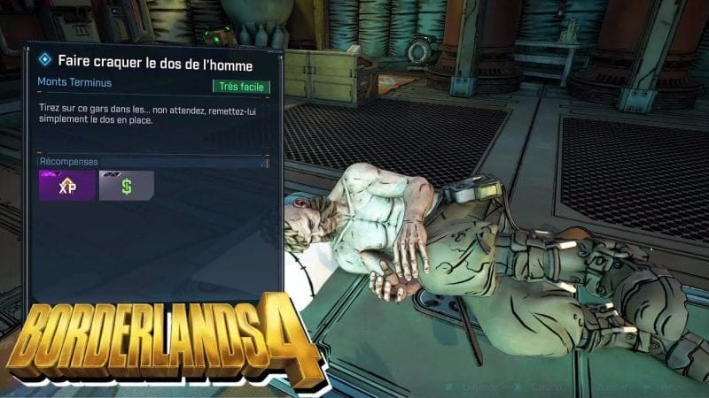 BORDERLANDS 4 - FAIRE CRAQUER LE DOS DE L'HOMME / Mission Secondaire