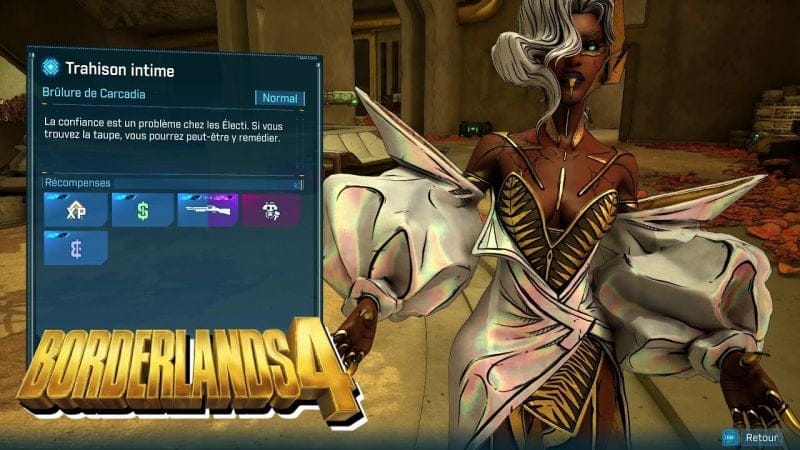 BORDERLANDS 4 - TRAHISON INTIME  / Mission de Faction