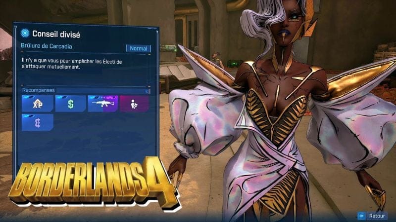BORDERLANDS 4 - CONSEIL DIVISÉ  / Mission de Faction