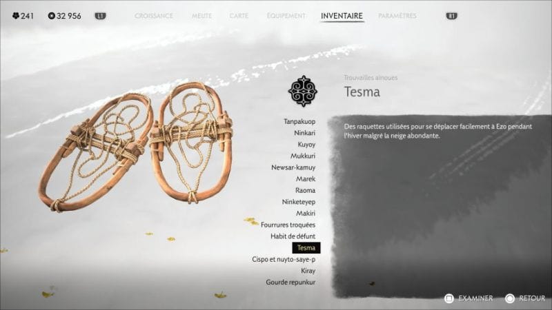 Localisation de tous les artefacts aïnous | Guide Ghost of Yōtei