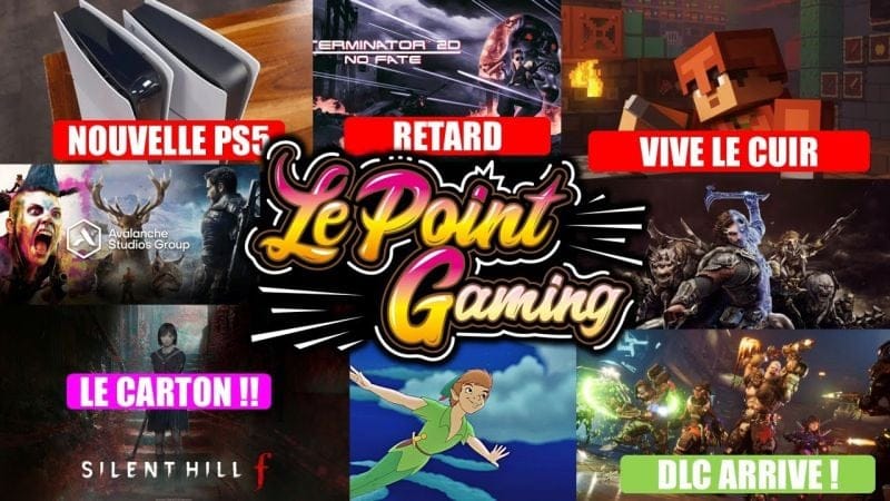 ACTU GAMING (1/10): Nouvelle PS5, Silent Hill F, Minecraft, Seigneur des anneaux, Terminator, etc...