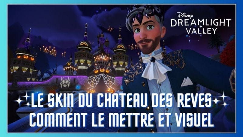 ASTUCE : LE SKIN HALLOWEEN DU CHATEAU DES RÊVES COMMENT LE METTRE ET VISUEL ✨🏰🎃