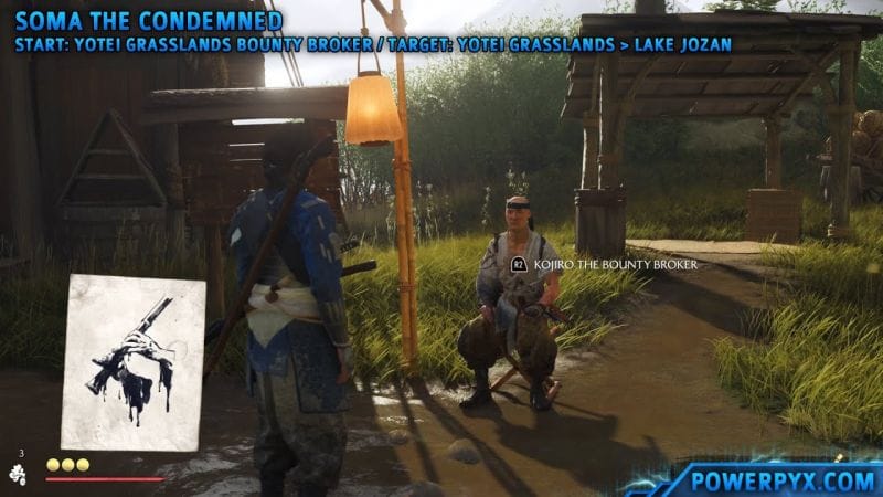 Ghost of Yotei - Soma the Condemned Bounty Location