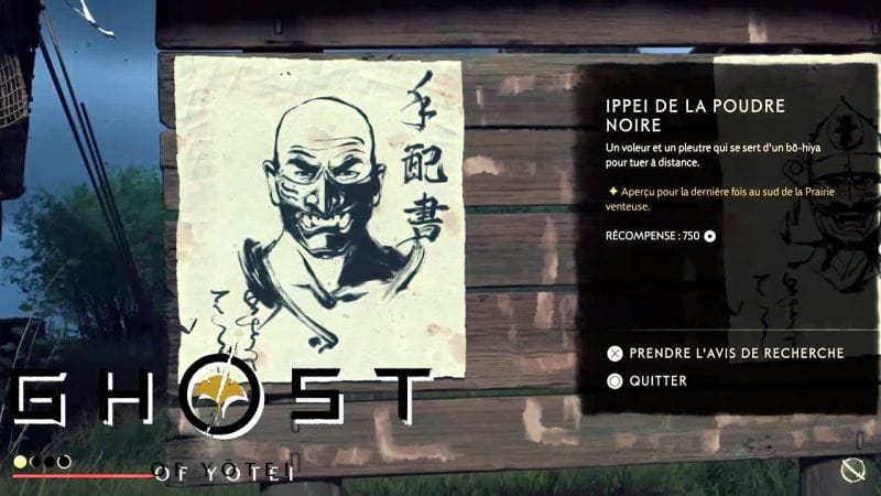 OÙ TROUVER  IPPEI DE LA POUDRE NOIRE PRIMES - GHOST OF YOTEI