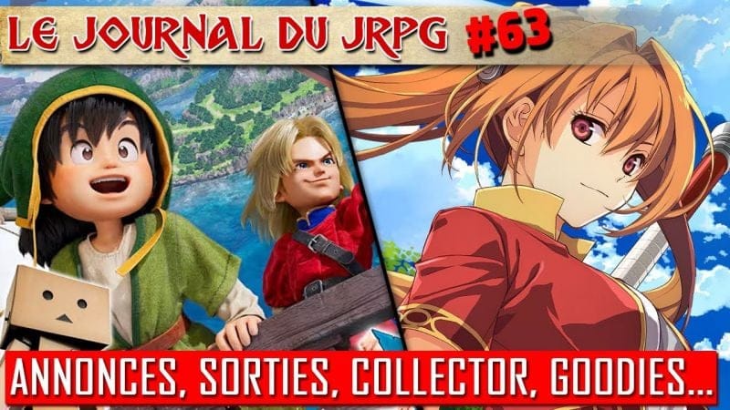 Le Journal du JRPG #63, l'actualité du RPG japonais - Septembre 2025 + Nouveautés Figgyz