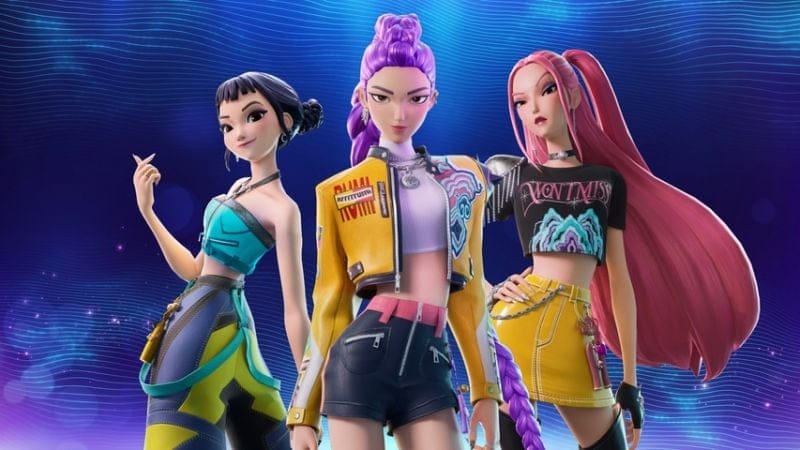 Évidemment que KPop Demon Hunters débarque dans Fortnite