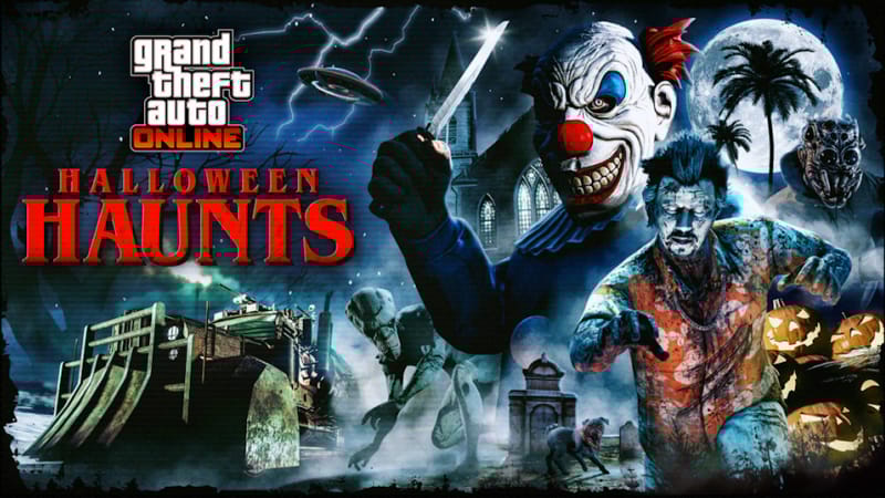 GEEKNPLAY - GTA Online - Zombies et tueurs en série s'invitent à l'approche d'Halloween