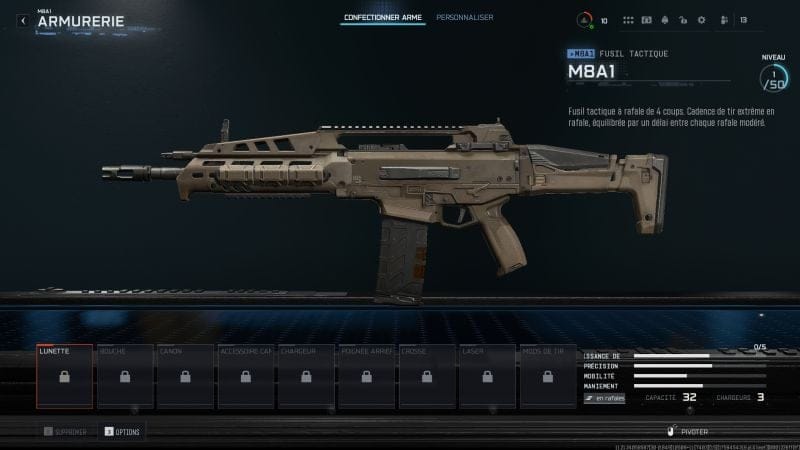 M8A1 Black Ops 7 : meilleure classe avec accessoires, équipements et atouts lors de la bêta de Call of Duty