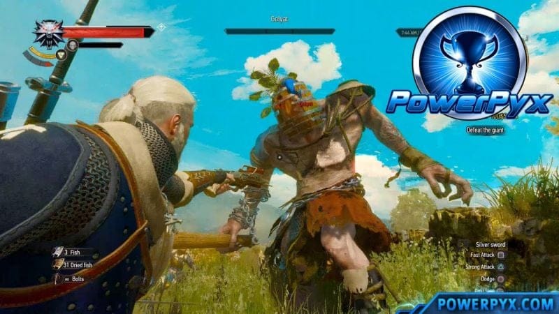 The Witcher 3 Blood and Wine DLC - David and Golyat Trophy / Achievement Guide
