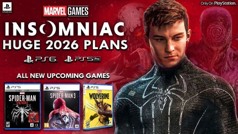 Insomniac Games 2026 Plans - NEW UPDATE! Wolverine, Venom 2027, X-MEN & Spider-Man 3