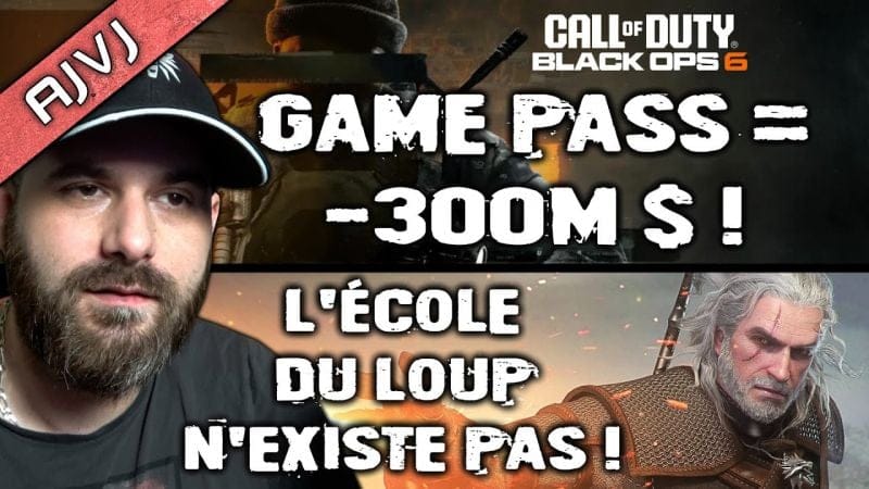 COD 2024 a perdu 300 millions à cause du Game Pass 😯 L’auteur de The Witcher est anti-école du loup,