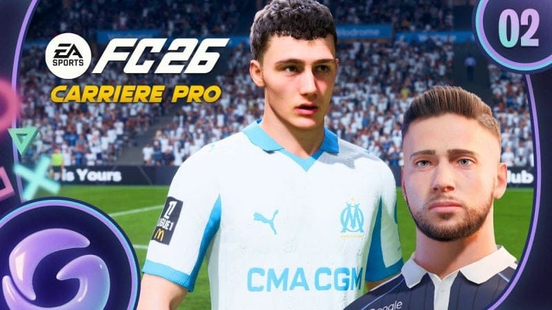 EA SPORTS FC 26 : CARRIÈRE PRO FR #2 - Début de la Ligue 1 !