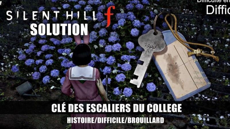 Silent Hill f : Ou trouver la Clé des Escalier du Collège d'Ebisugaoka (Solution)