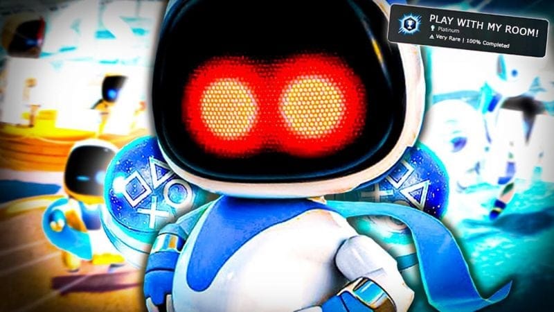 I Got EVERY Trophy In Astro's Playroom And Became A True Gamer.
