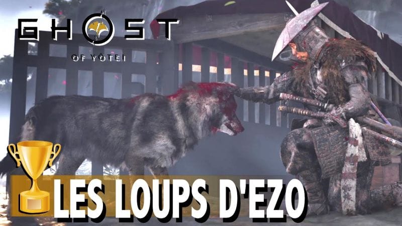 OÙ TROUVER TOUTES LES TANIÈRES DE LOUPS x10 - LES LOUPS D'EZO - GHOST OF YOTEI