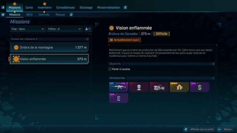 Vision enflammée | Soluce Borderlands 4
