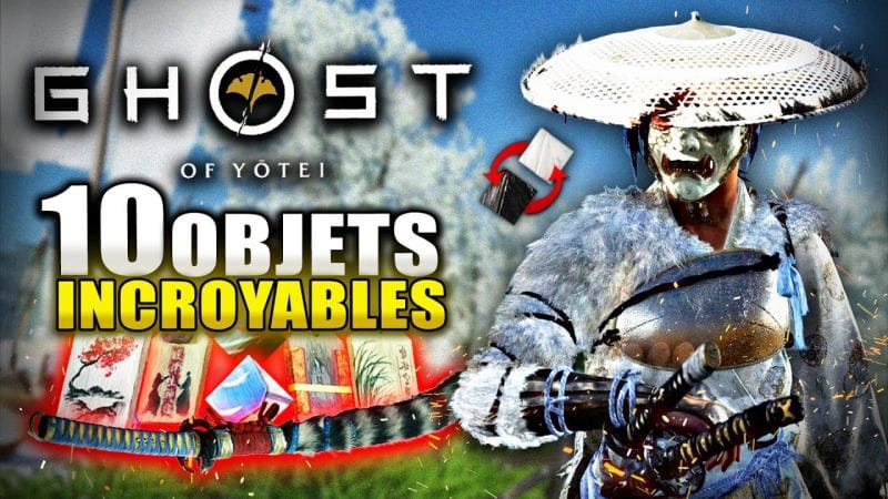 Ghost of Yotei : 10 Objets SURPUISSANTS à Débloquer Rapidement (Charmes, Teintures, Sabre) ASTUCES