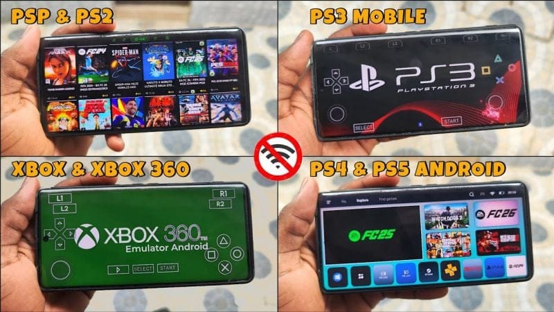 Enfin, jouez à des jeux PSP, PS2, PS3, PS4, XBOX & PS5 sur votre smartphone Android en 2025