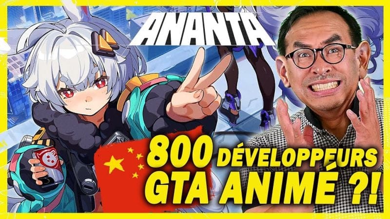 ANANTA : j'ai du GAMEPLAY INÉDIT du GTA animé chinois (il va tout fracasser !)