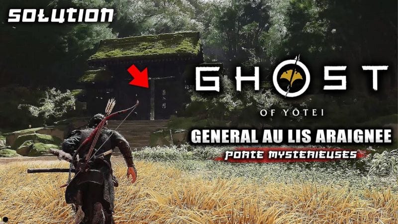 Ghost of Yotei : Solution du Général au Lis Araignée - Porte Mystérieuse (Emplacement des Clés)
