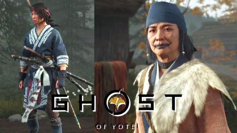 LE COEUR D'UNE AÏNOUE - ARMURE / TENUE POUR SITTURAYNU - GHOST OF YOTEI