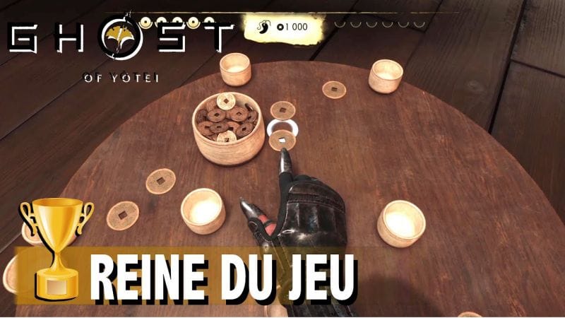 REINE DU JEU - REMPORTEZ UN CHARME EN JOUANT AU ZENI HAJIKI TROPHÉE - GHOST OF YOTEI