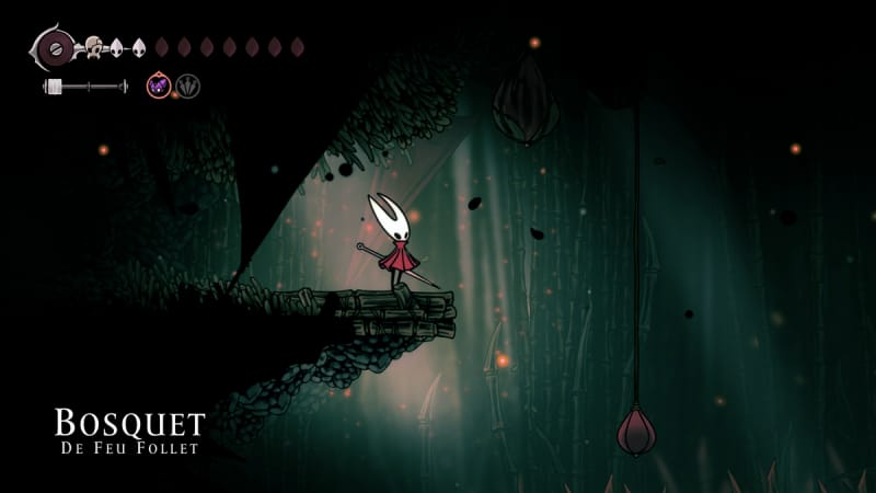 Bosquet de feu follet Silksong : comment entrer dans la zone et quels sont ses points d'intérêt ? Notre guide