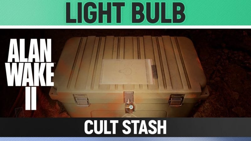 Alan Wake 2 - Cult Stash - Bright Falls Shore  (Light Bulb)