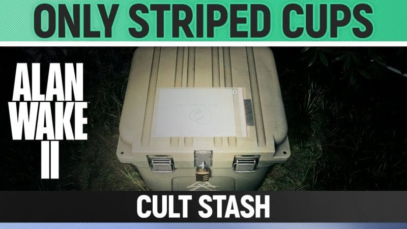 Alan Wake 2 - Cult Stash - Only Striped Cups (Slow Roaster)