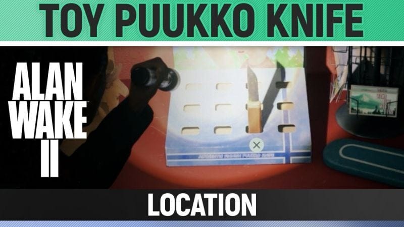 Alan Wake 2 - Toy Puukko Knife